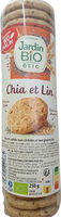 Biscuits chia et lin