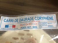 Carri de daurade coryphène