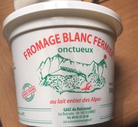 Fromage blanc fermier