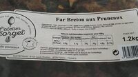 Far Breton aux pruneaux