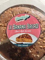 Le banana bread avec éclats de noix