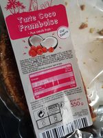 Tarte coco Framboise