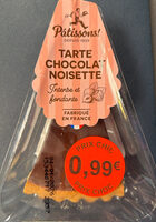 Tarte chococolat noisette