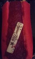Bûche chocolat blanc et framboise