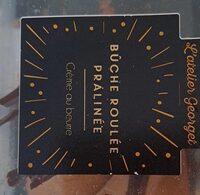 Bûche roulée pralinée