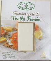 Tranches apéro de truite fumée