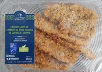 X7 Croustillants de limande du Nord graines de courge et quinoa