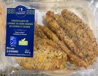 Croustillants de limande graine de courges et quinoa