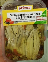 Filets d'anchois marinés à la Provençale