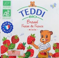 Brassé fraise de France mixée