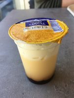 Liégeois Saveur Vanille sur le Lit de Caramel