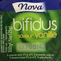 Yaourt Au Bifidus Saveur Vanille