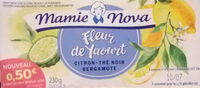 Fleur de yaourt citron, thé noir, bergamote