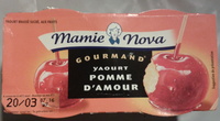 Gourmand Yaourt Pomme d'Amour