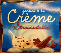Yaourt à la crème Stracciatella