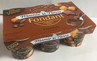Gourmand fondant chocolat / café / caramel beurre salé