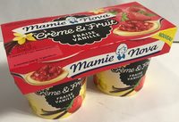 Creme de fruit fraise🍓 vanille