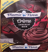 Crème au chocolat noir
