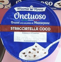 Onctuoso stracciatella coco