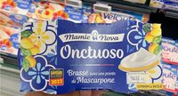 Mamie Nova Onctuoso Brassé avec une pointe de Mascarpone