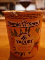 Le yaourt Mamie Nova Ananas Passion
