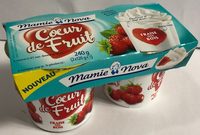 Coeur de fruit fraise des bois