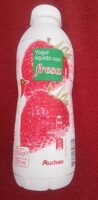 Yogur líquido con fresa