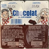 Lait gélifié aromatisé Chocolat