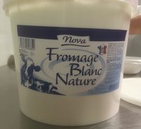 Fromage blanc nature au lait demi-écrémé