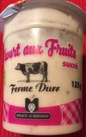 Yaourt sucré aux fruits Fraise