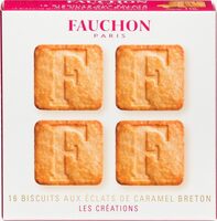 16 Biscuits Aux éclats De Caramel Breton