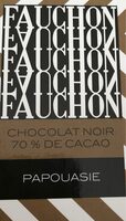 Chocolat noir 70% de cacao