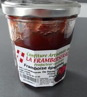 Confiture framboise épépinée