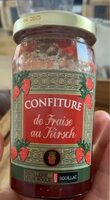 Confiture de fraise au kirsch