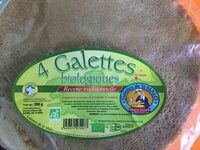 4 Galettes biologiques