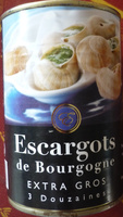 Escargots de Bourgogne Extra Gros - 400 g - E