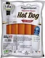 Saucisses Fumées Hot Dog Professionnel