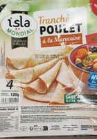 Tranché de poulet à la marocaine