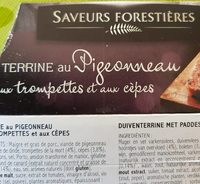 Terrine au Pigeonneau