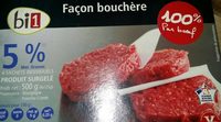 Steak hachés 100 % pur boeuf