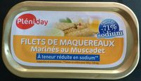 Filets de maquereaux marinés au muscadet pauvre en sodium
