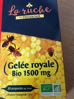 Gelée Royale Bio - 20 Ampoules + 10 Offertes - Dietaroma