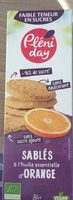 Sables a l’huile essentiel d’orange
