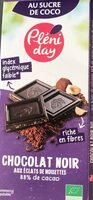 Chocolat noir aux eclats de noisettes