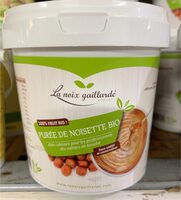 Purée de noisette bio