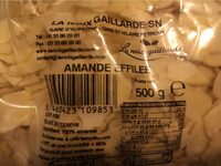 Amande Effilée