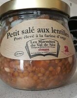 Petit salé aux lentilles