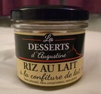 Riz au lait à la confiture de lait