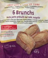 Petits pains precuits sur sole, surgeles