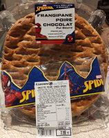 Galette frangipane-poire-chocolat
